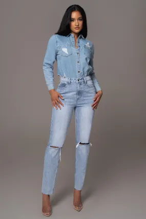 NAT & LIV x JLUXLABEL DENIM SOUTH BAY JEANS