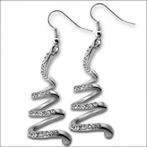 Nickel Free Spiral Earrings