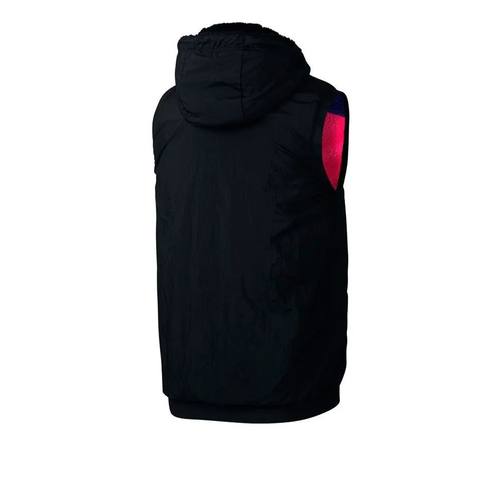 Nike NSW  VW Reversible Hood Gilet (Black / Pink)