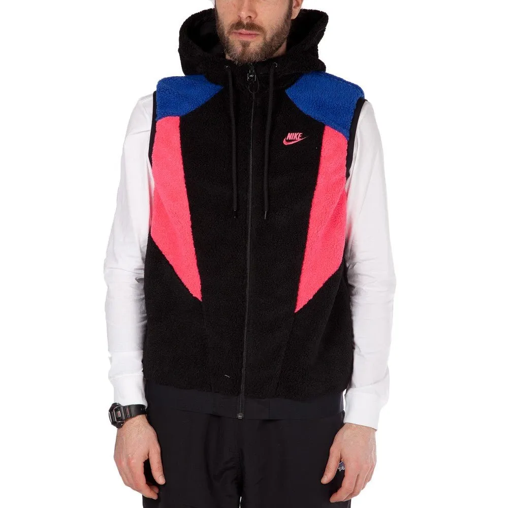 Nike NSW  VW Reversible Hood Gilet (Black / Pink)