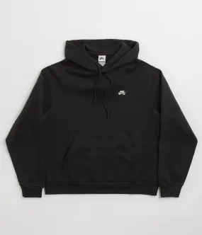 Nike SB Essential Small Logo Hoodie - Black / White