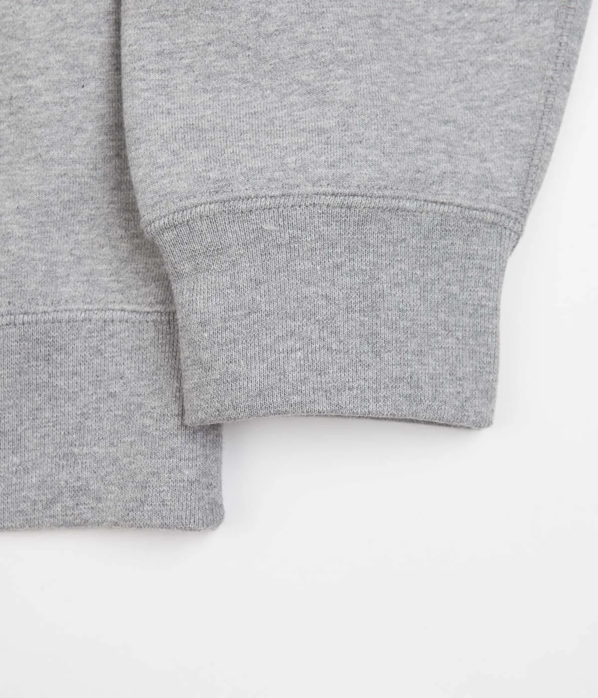 Nike Solo Swoosh Hoodie - Dark Grey Heather / White