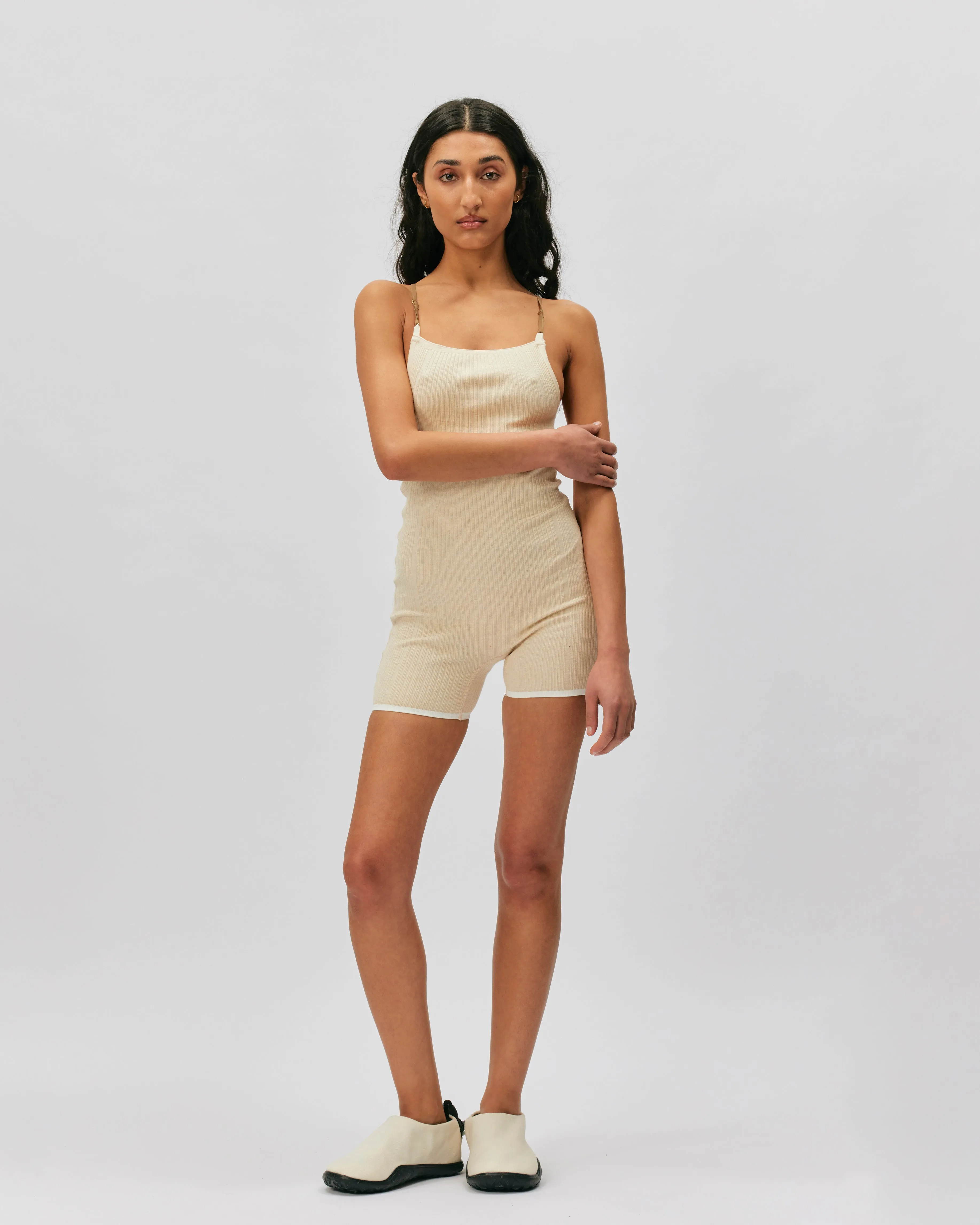 Nike x JACQUEMUS Ribbed Shorts Bodysuit