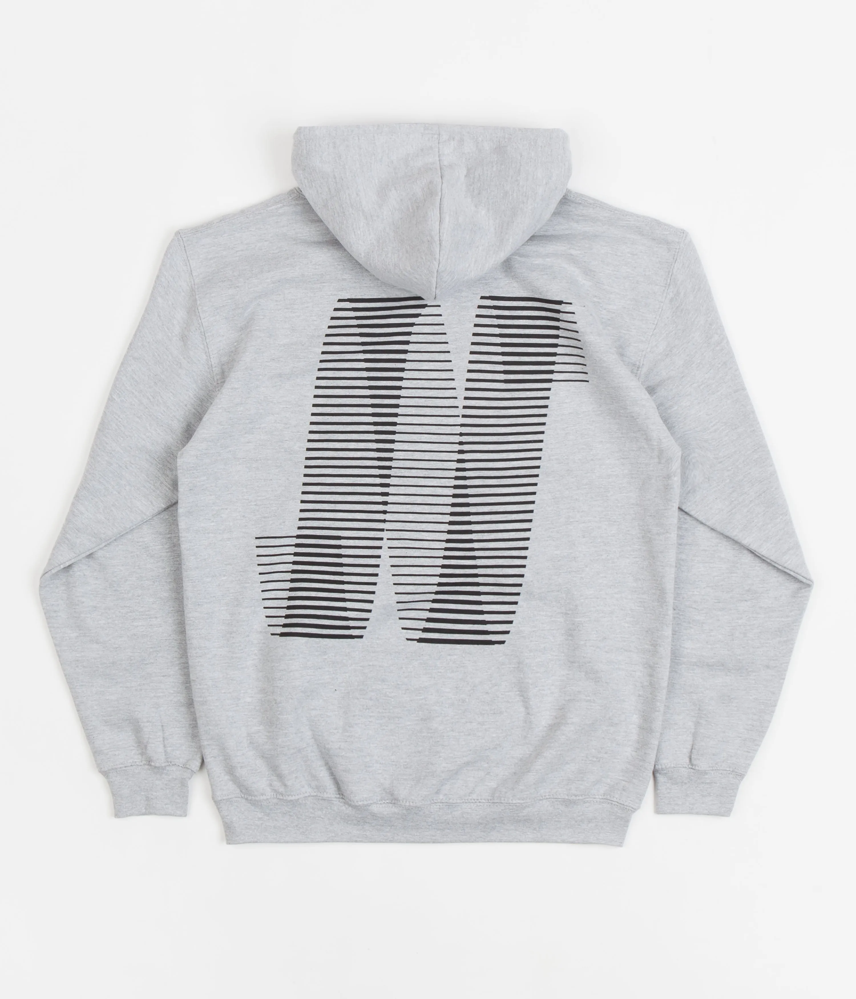 North N Logo Hoodie - Grey / Black