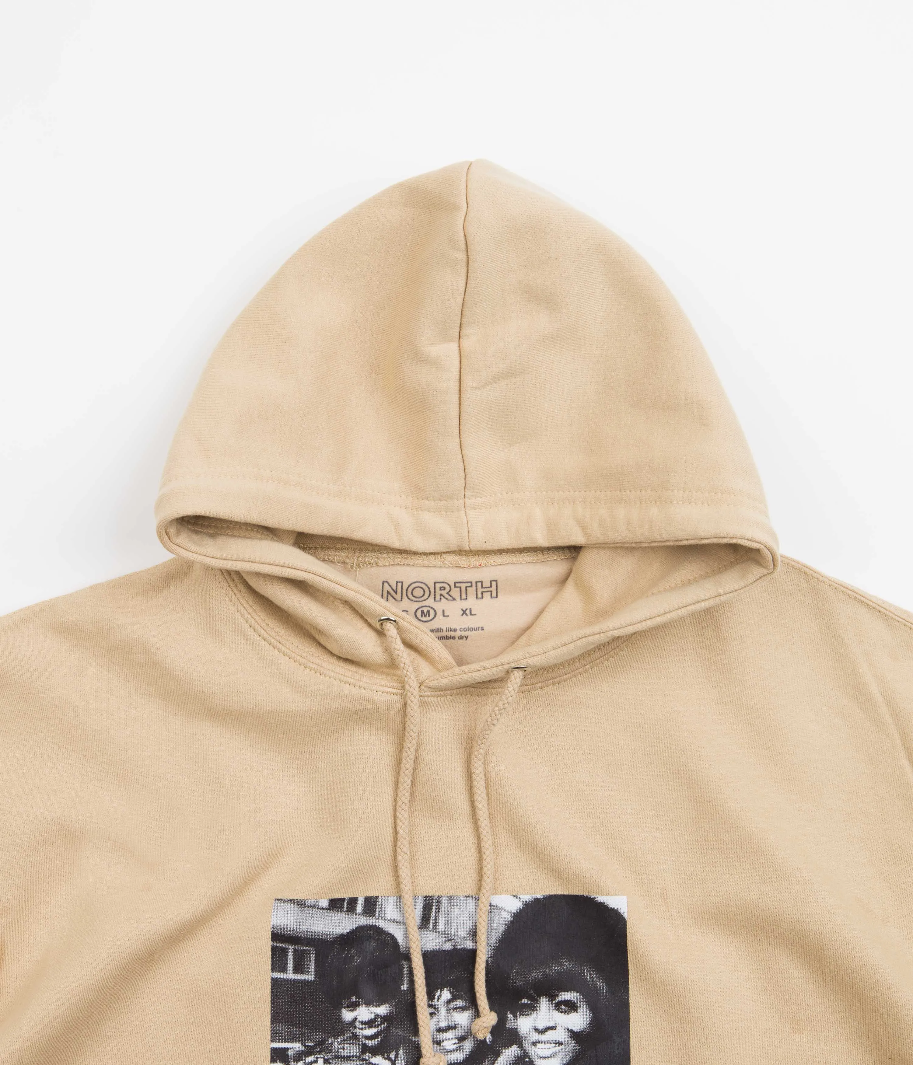 North The Supremes Polaroid Hoodie - Sand