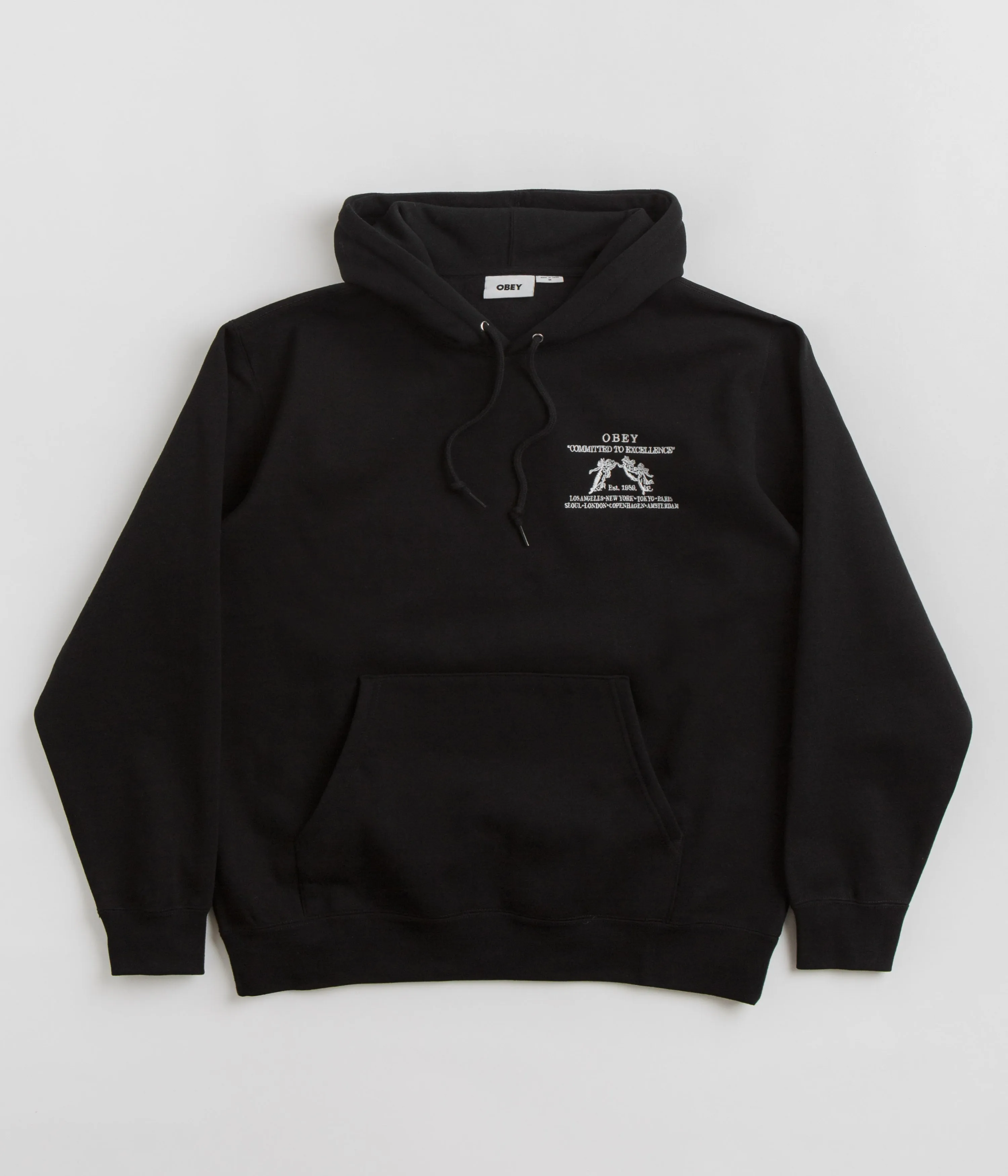 Obey Excellence Hoodie - Black