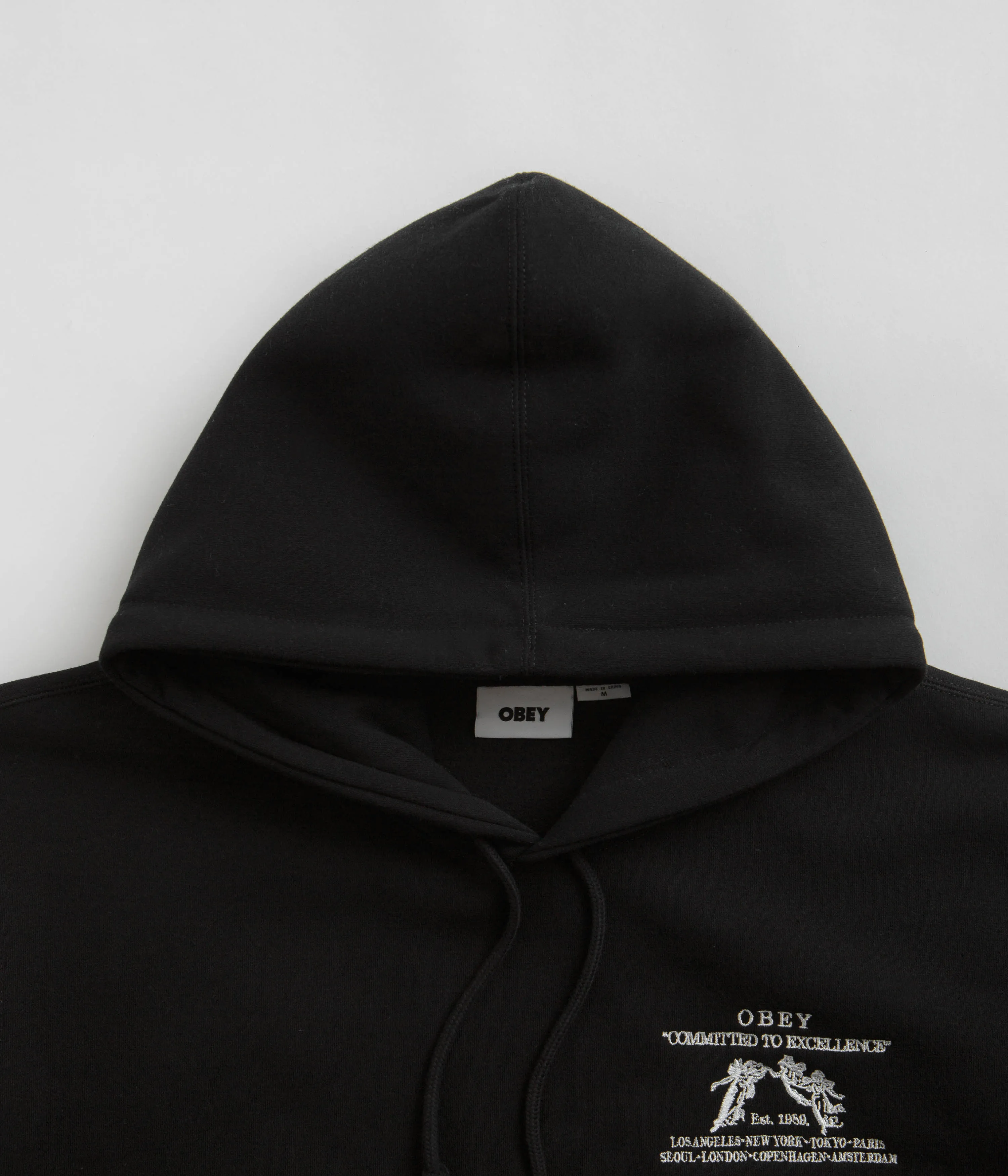 Obey Excellence Hoodie - Black