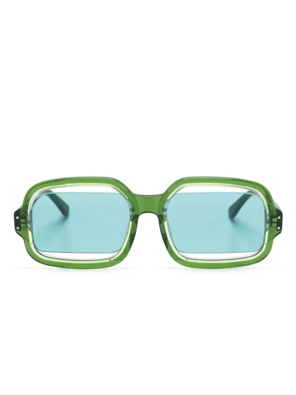 Olga Glasses - Dark Green