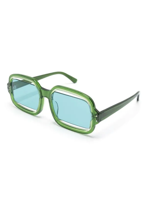 Olga Glasses - Dark Green