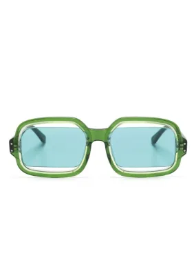 Olga Glasses - Dark Green