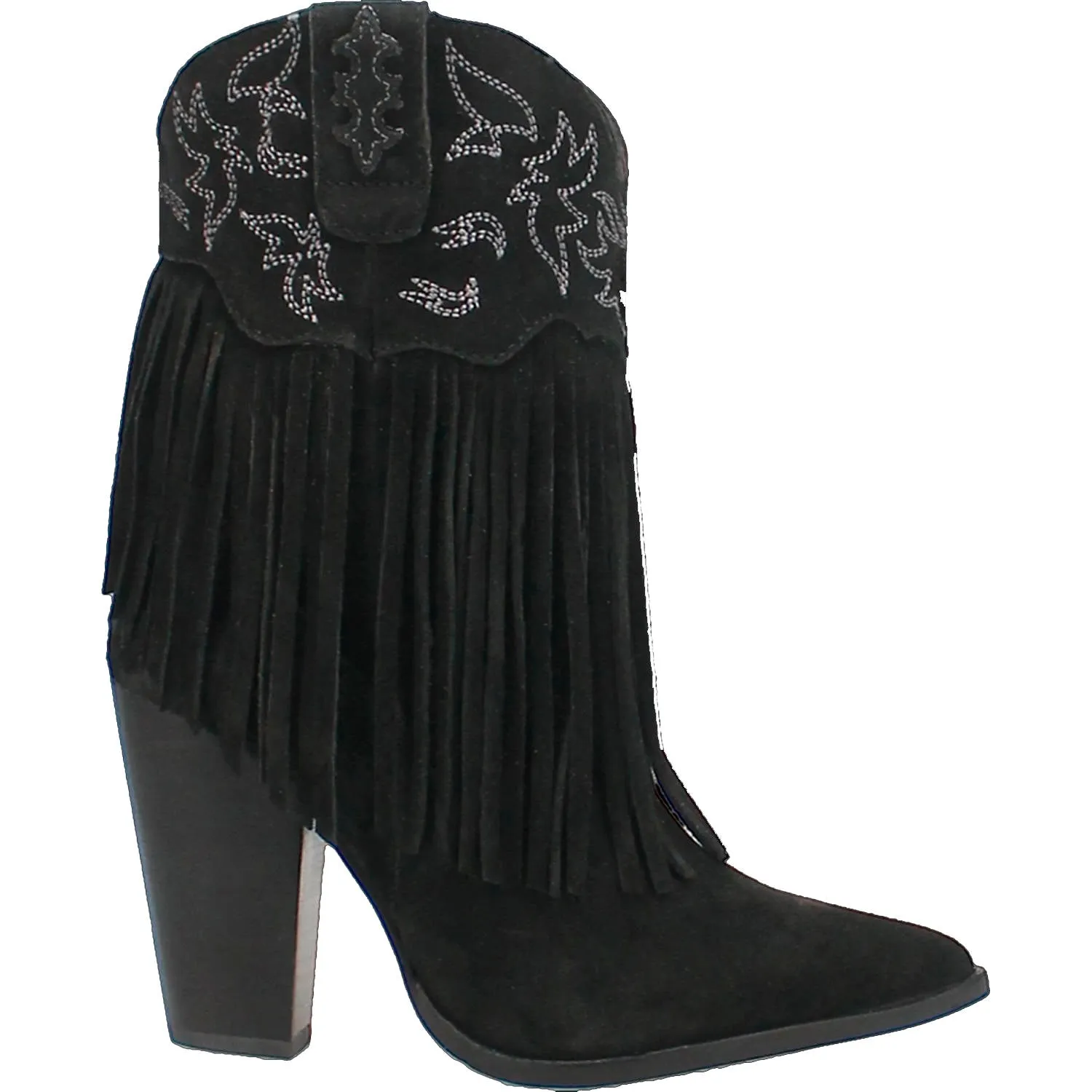 Online Exclusive | Dingo | Crazy Train Cowboy Boots in Black **PREORDER