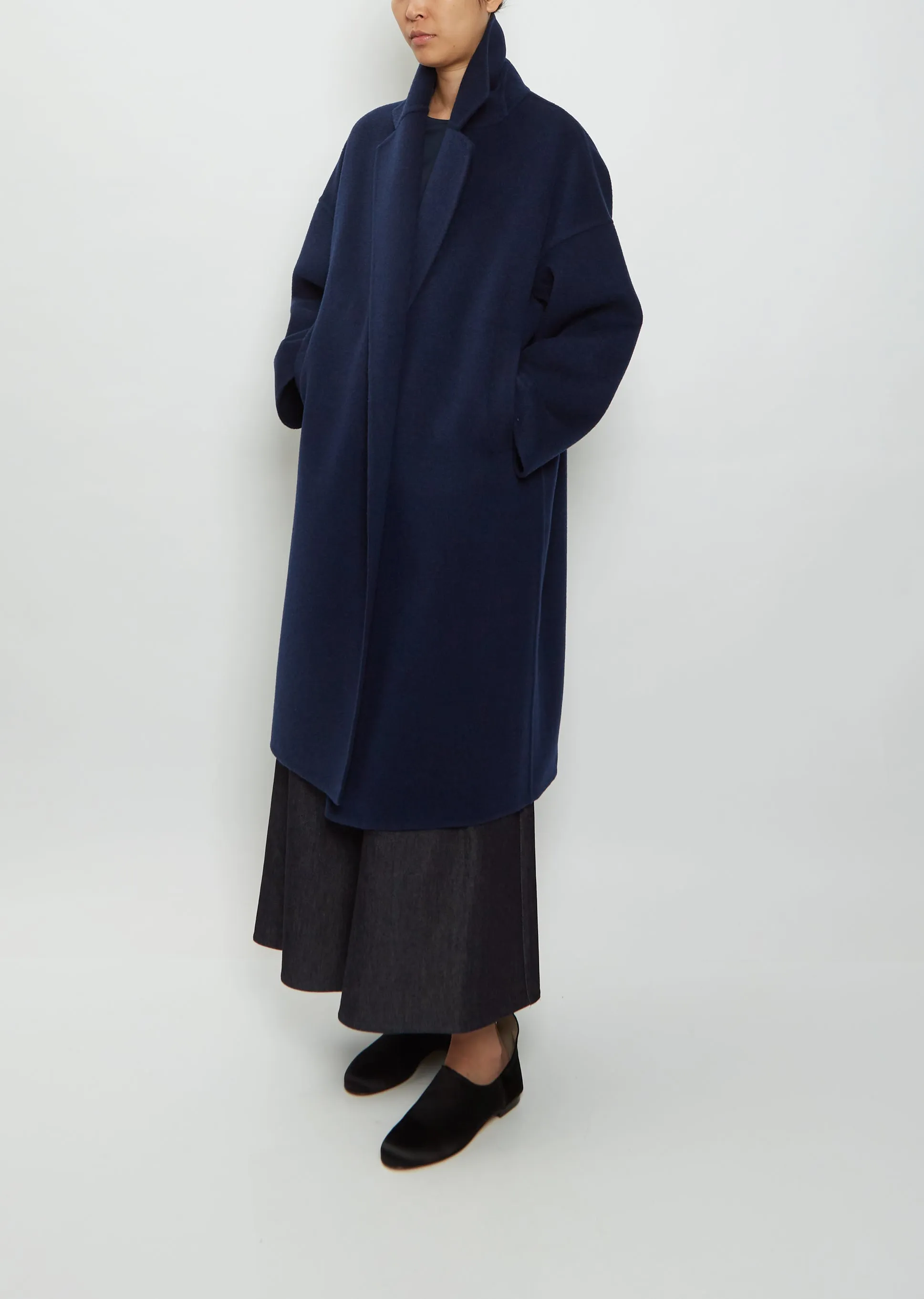 Oversized Cashmere Coat