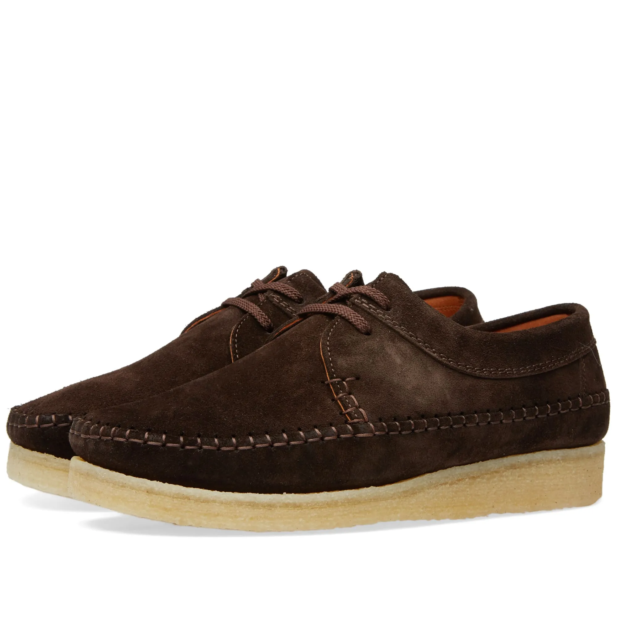 Padmore & Barnes M387 WillowDark Brown Suede