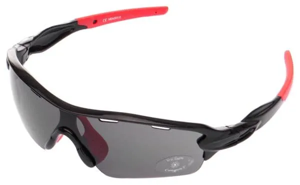 Pair of Neatt Black Red Glasses - 4 Screens