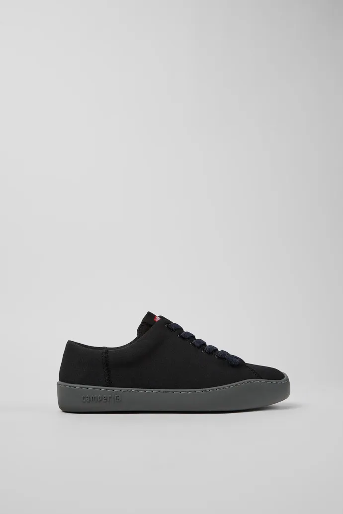 Peu Touring Black Textile Sneaker for Women