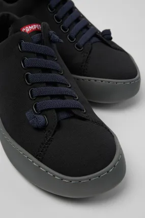 Peu Touring Black Textile Sneaker for Women