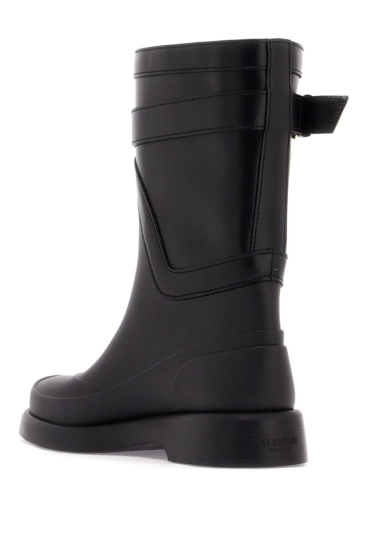 rain boots with vlogo, the bold edition 5W2S0JU8HEX NERO