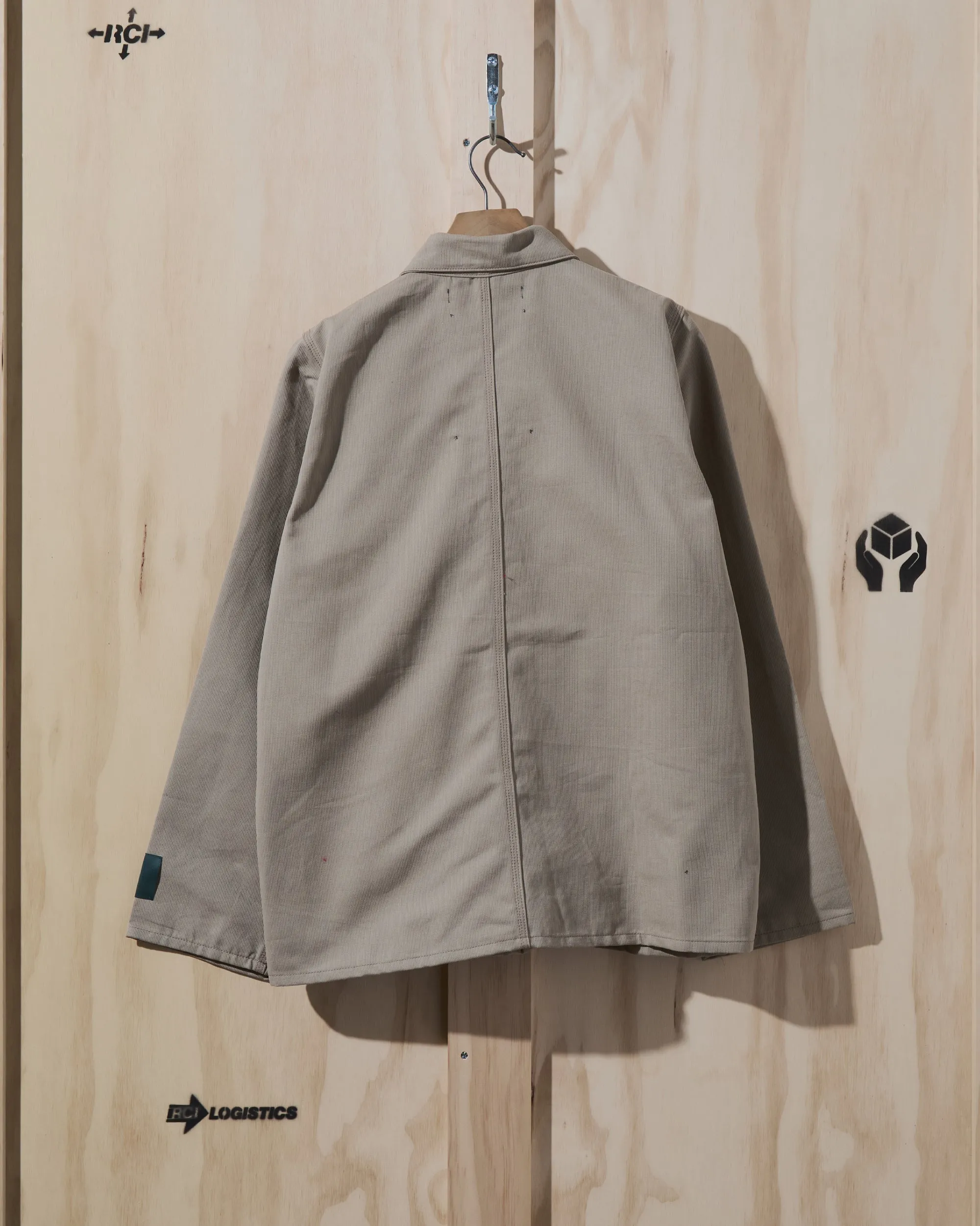 RCI Reserve Chore Coat in Khaki Cotton Twill