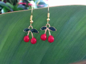 Red Cherry Earrings