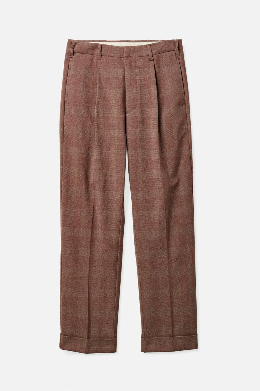 Regent Reserve Trouser Pant - Regent Plaid