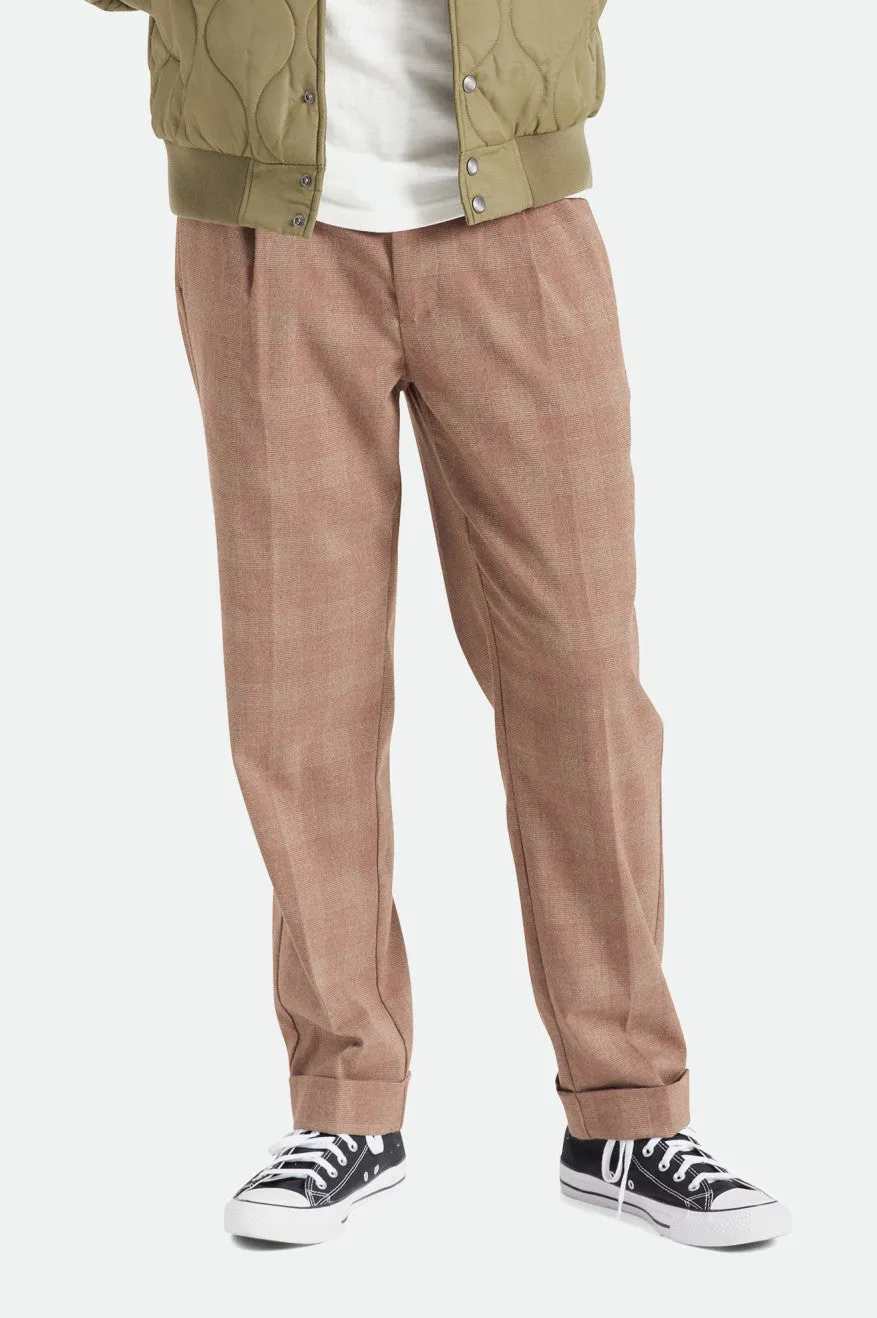 Regent Reserve Trouser Pant - Regent Plaid