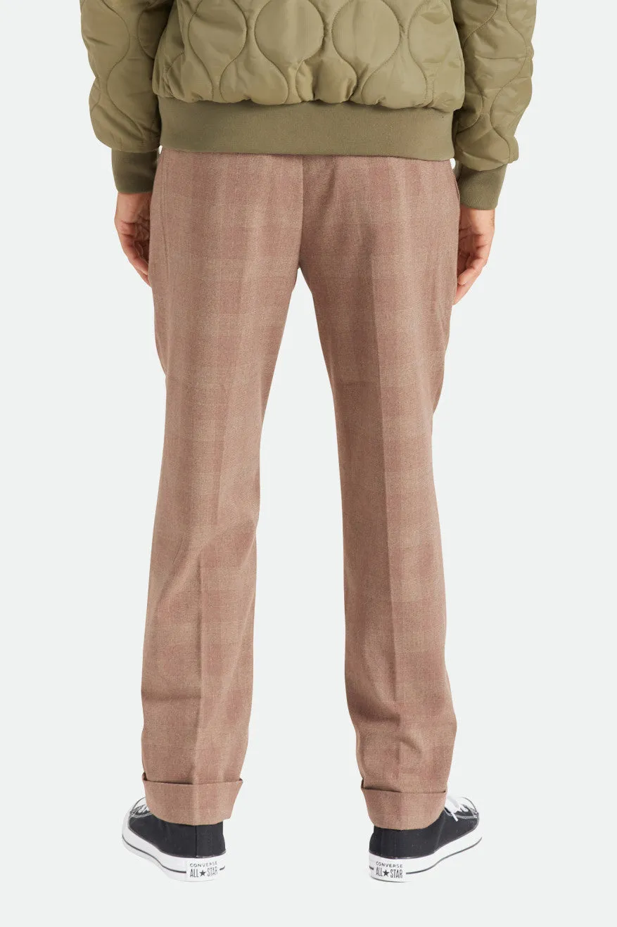 Regent Reserve Trouser Pant - Regent Plaid