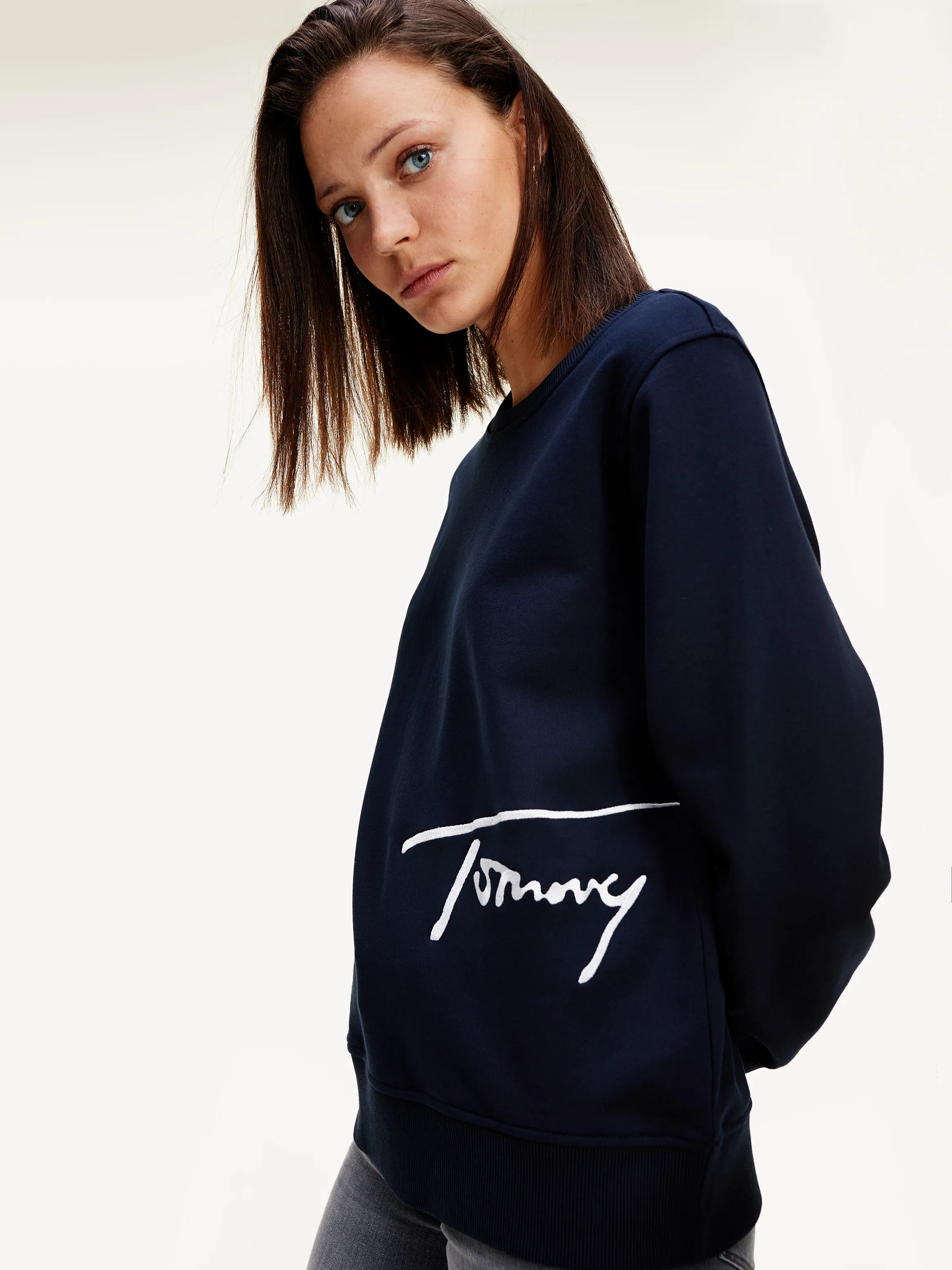 Regular Script Sweatshirt | Sweatshirts & Hoodies | Tommy Hilfiger