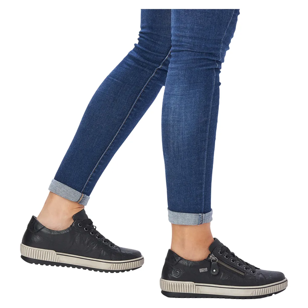 Remonte D0700 Maditta 00 Sneaker Black Leather (Women's)