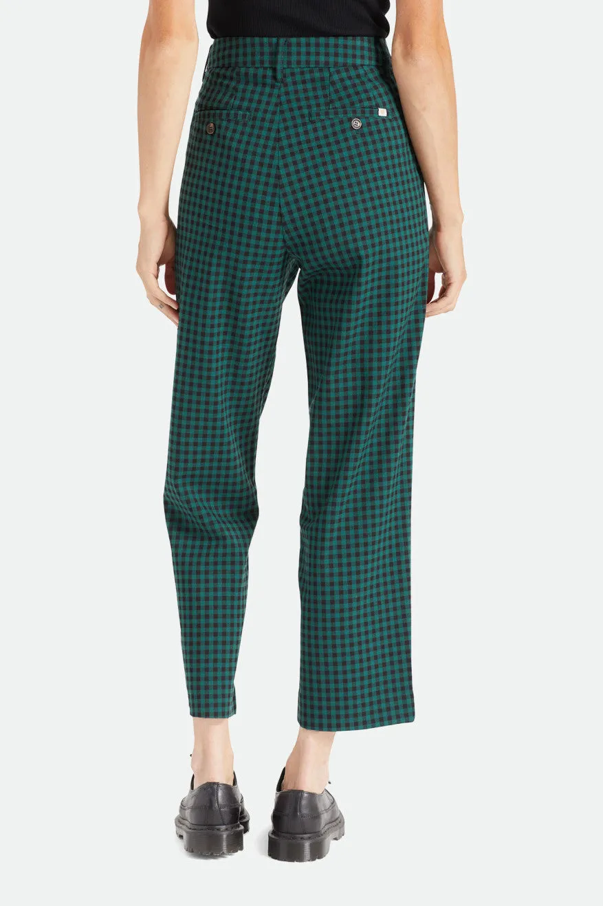 Retro Trouser Pant - Emerald