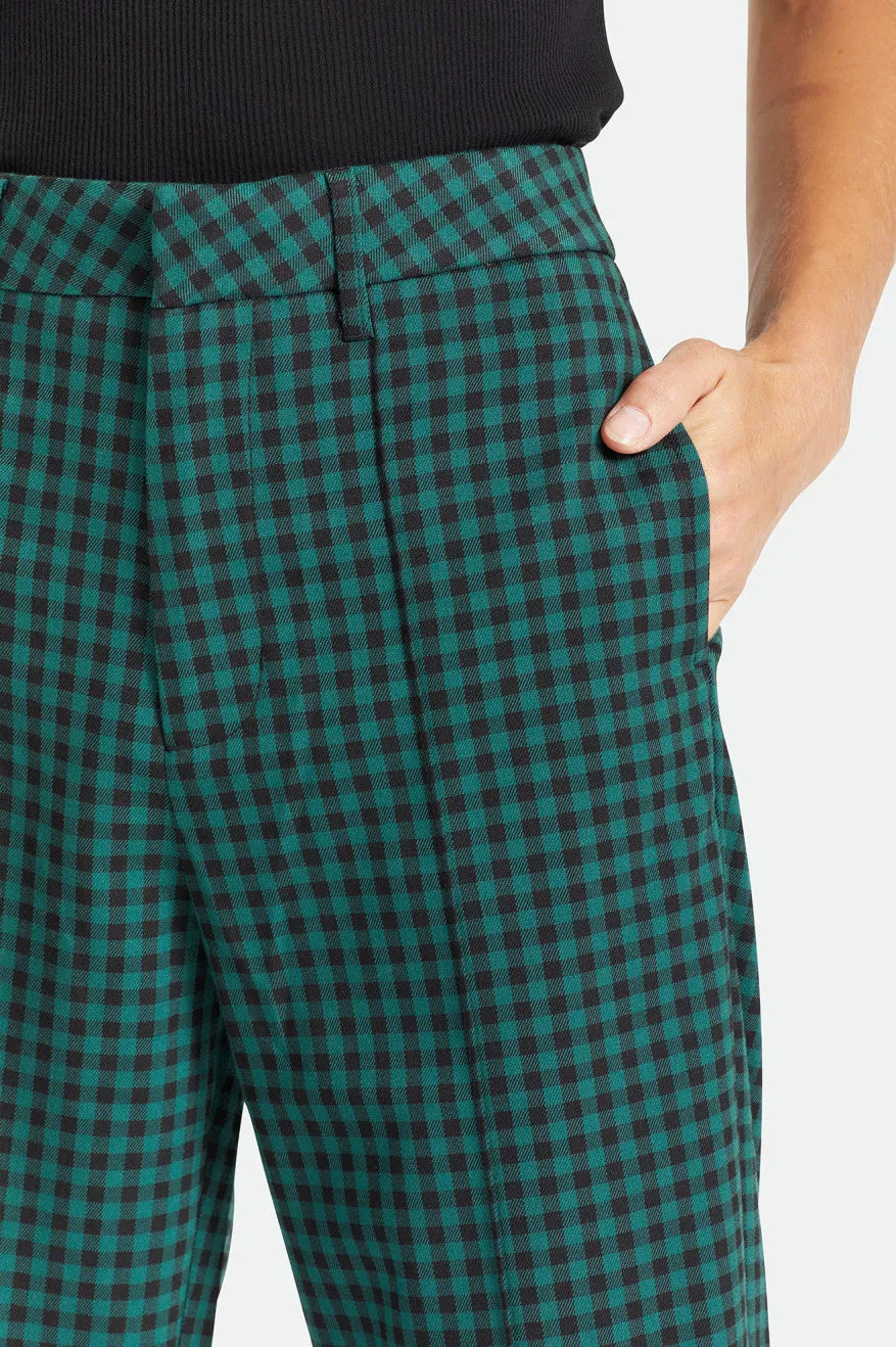 Retro Trouser Pant - Emerald