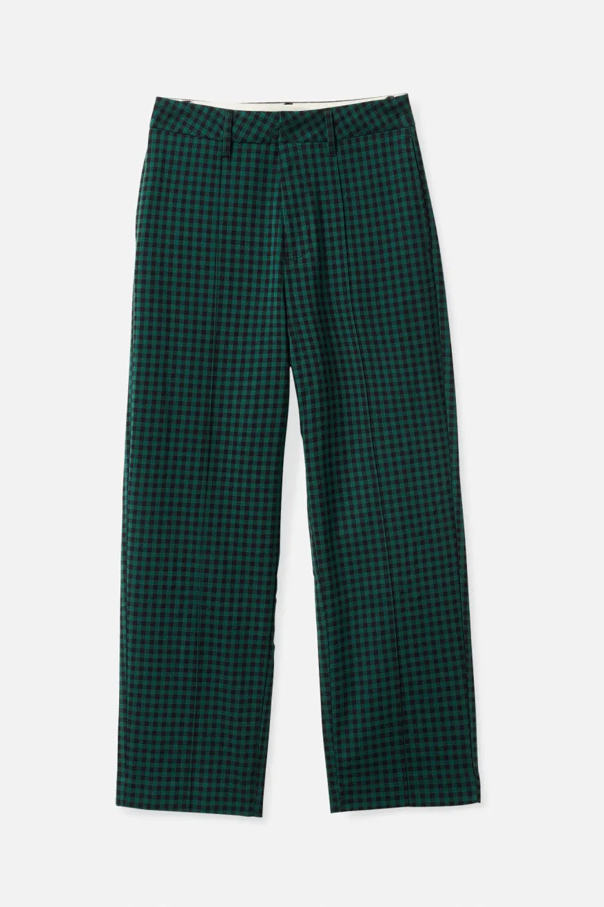 Retro Trouser Pant - Emerald