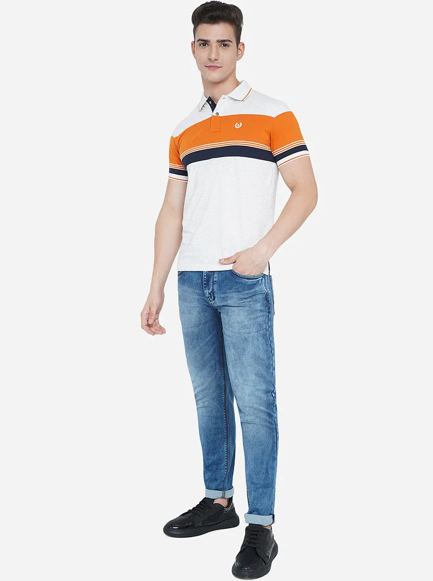 River Blue Washed Straight Fit Jeans | JadeBlue
