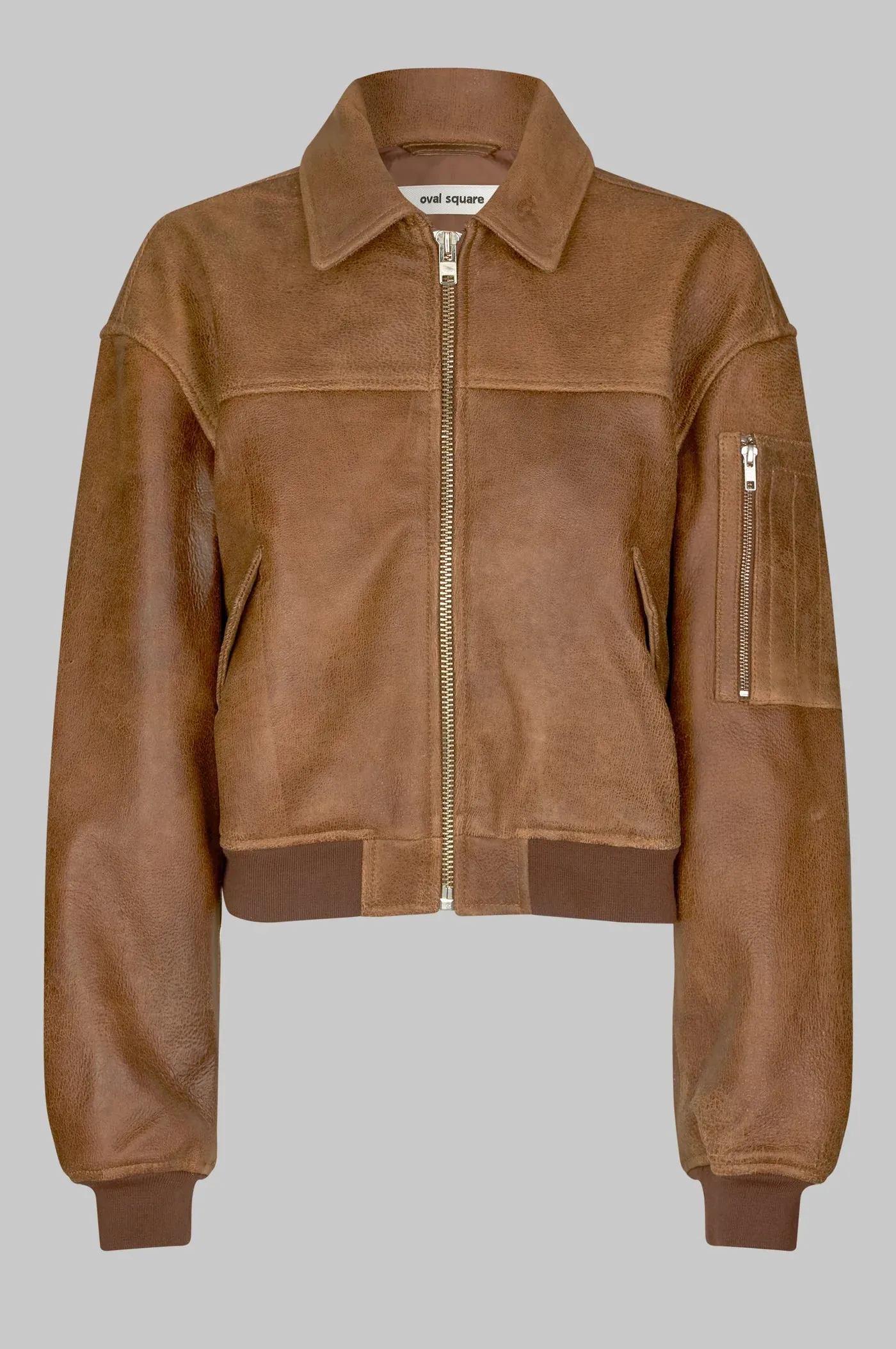 ROCKY LEATHER BOMBER