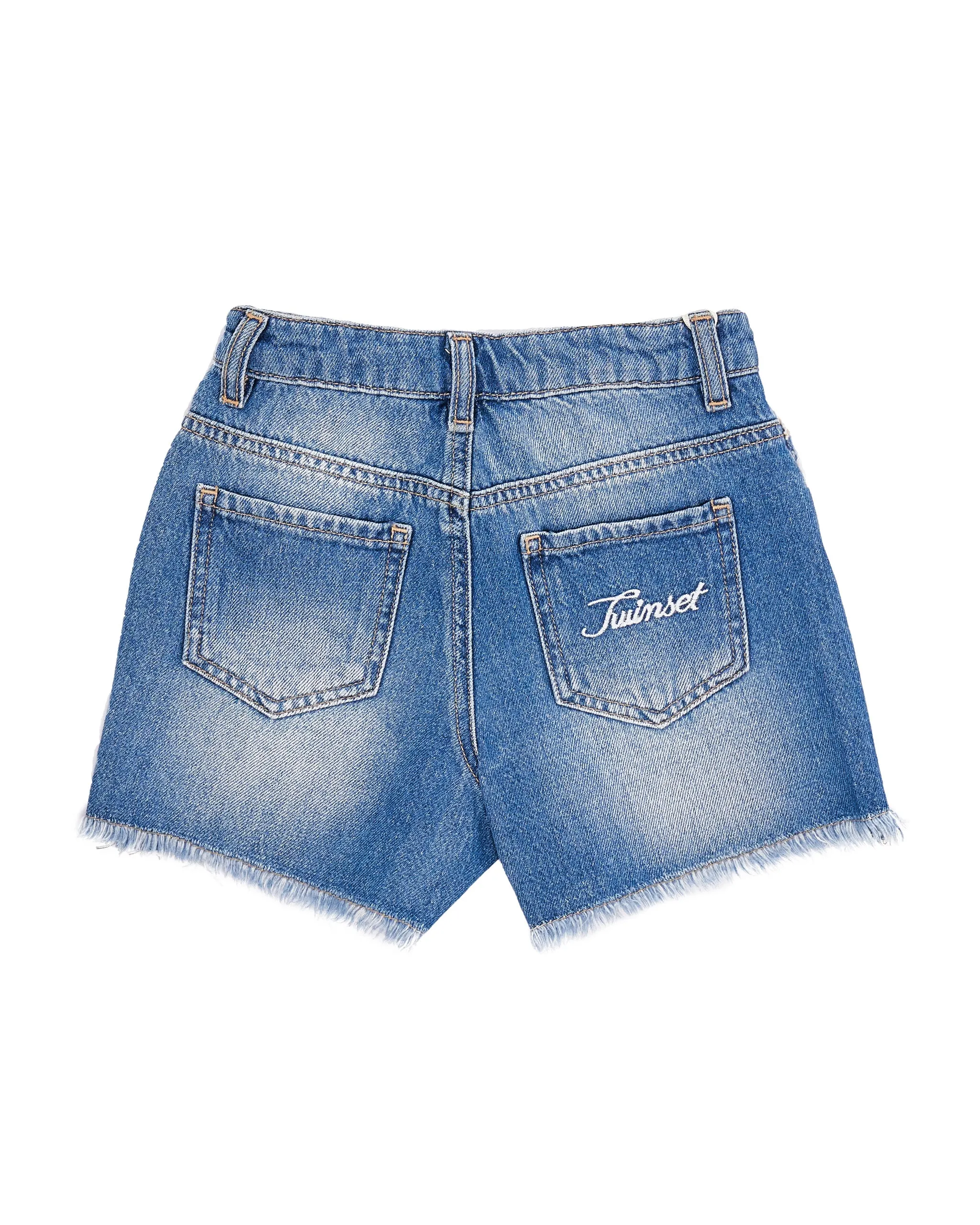 ROPA PARA NIAS - SHORTS JEANS DENIM MEDIO TWINSET