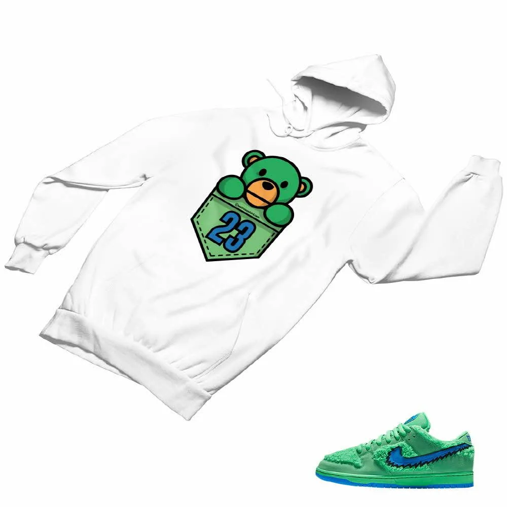 SB Dunk Low Green Bear Matching Custom Designed Hoodies ND 1-6-30