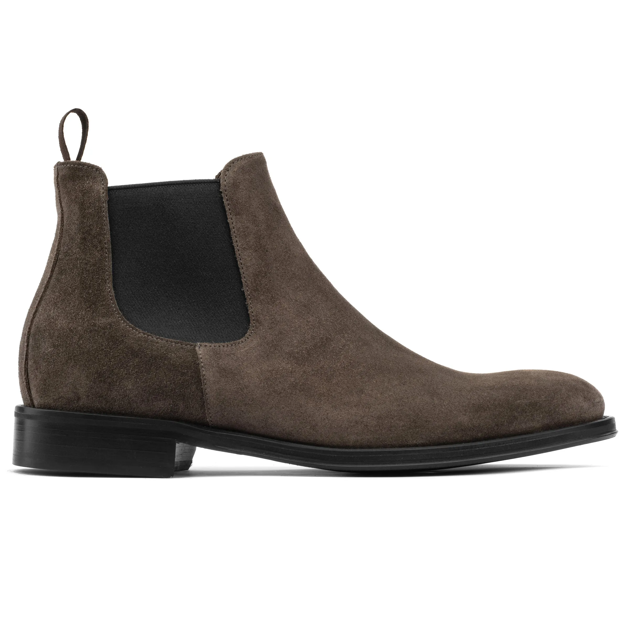 Shelby II Grey Suede Chelsea Boot