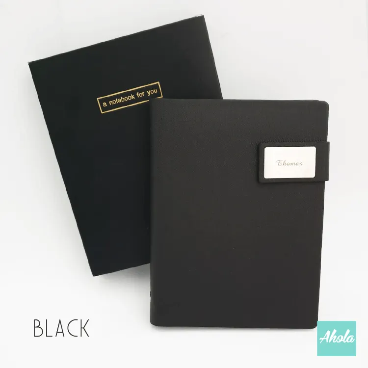 【Signature】Loose leaf Notebook 自訂名字活頁筆記簿