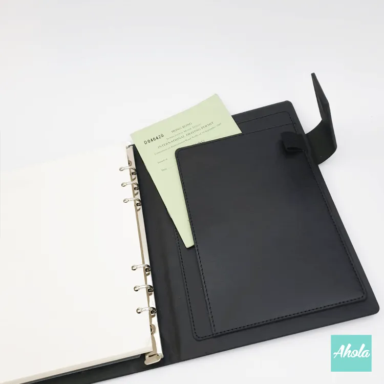 【Signature】Loose leaf Notebook 自訂名字活頁筆記簿