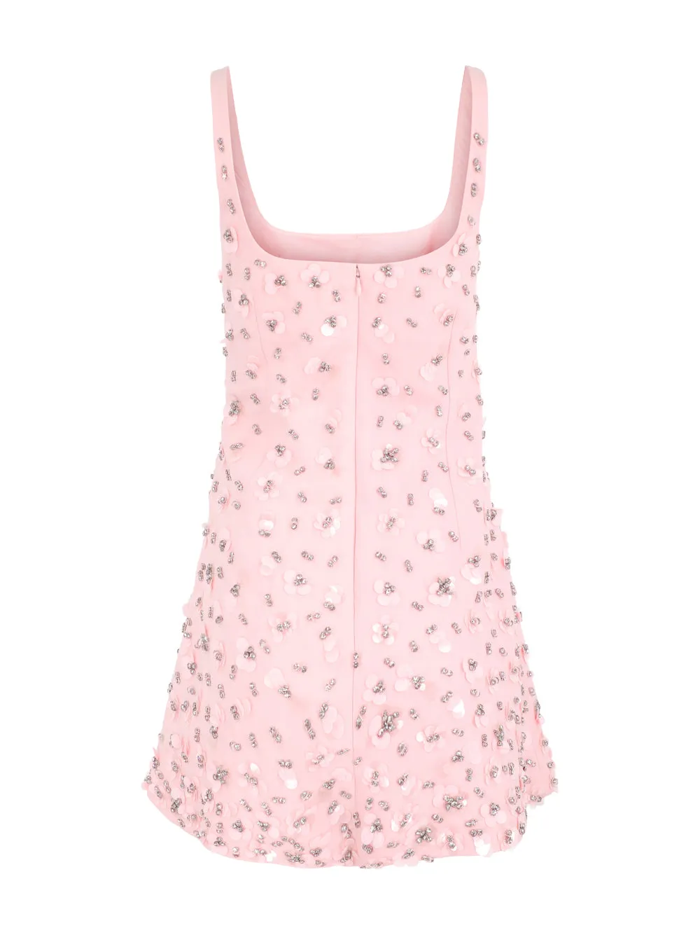 Simkhai Ziva Embellished Mini Dress in English Rose