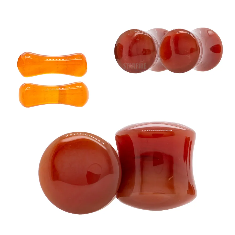 Stone Plugs - Carnelian