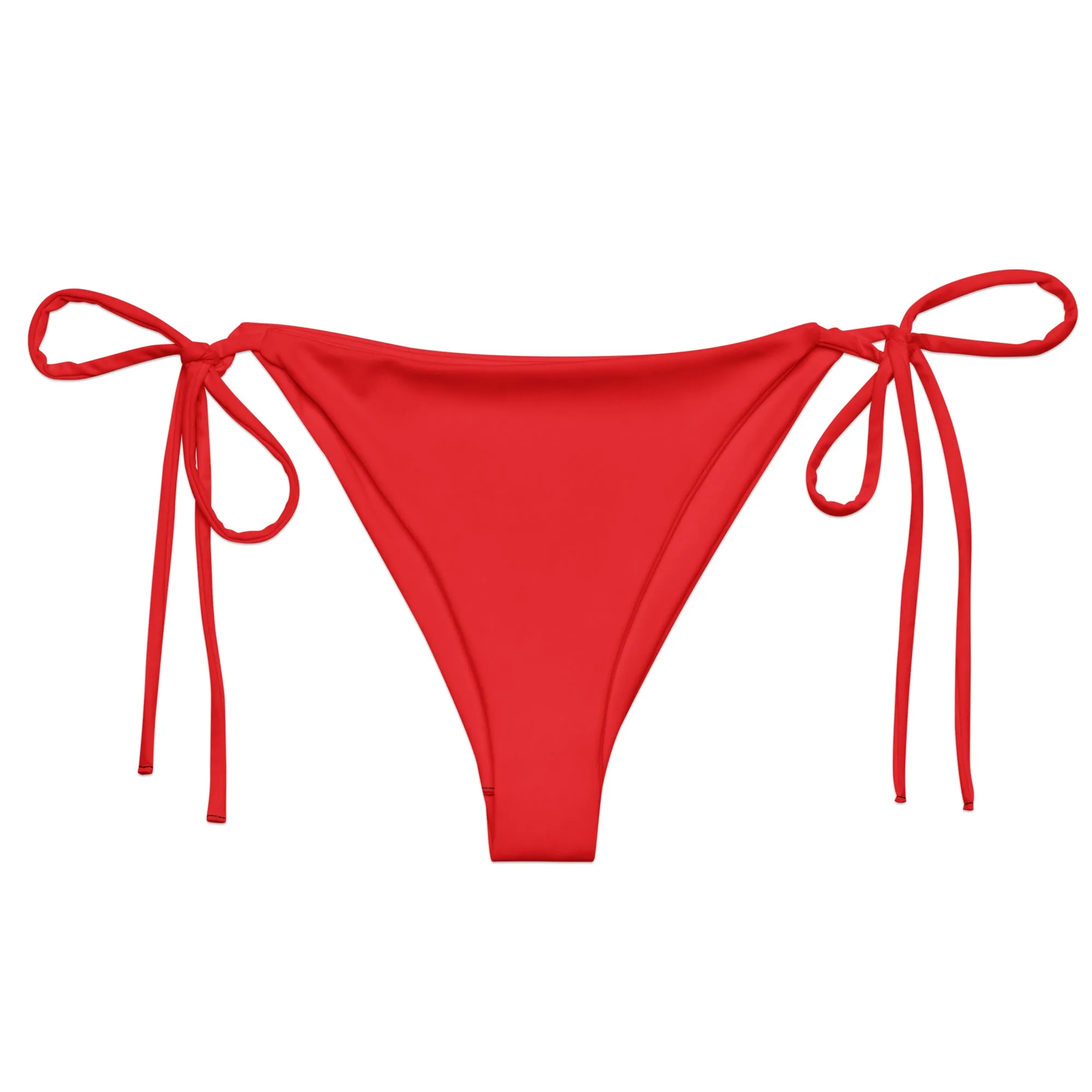 STRING BIKINI BOTTOM ECO - RED