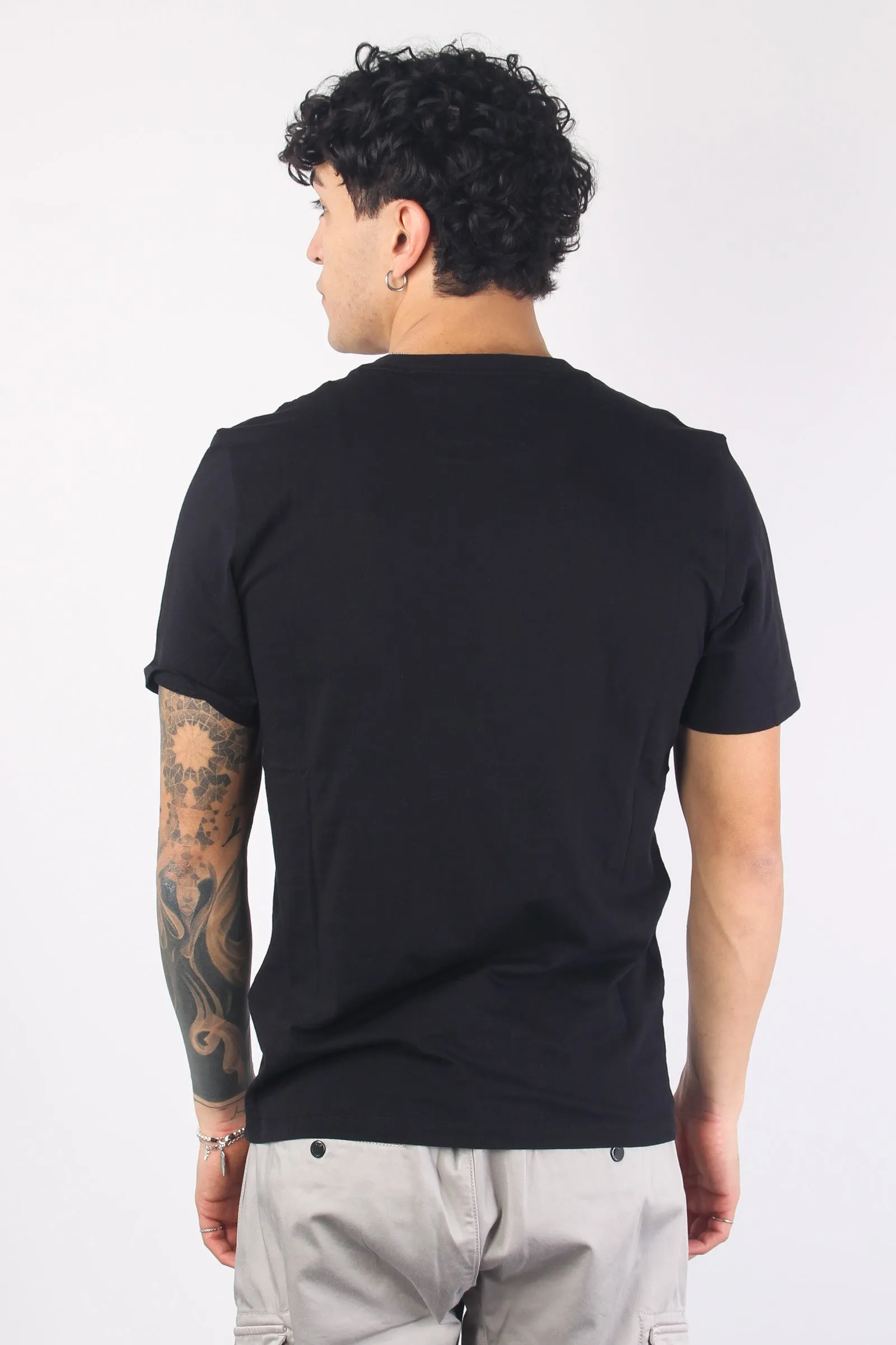 T-shirt Jersey Logo Black