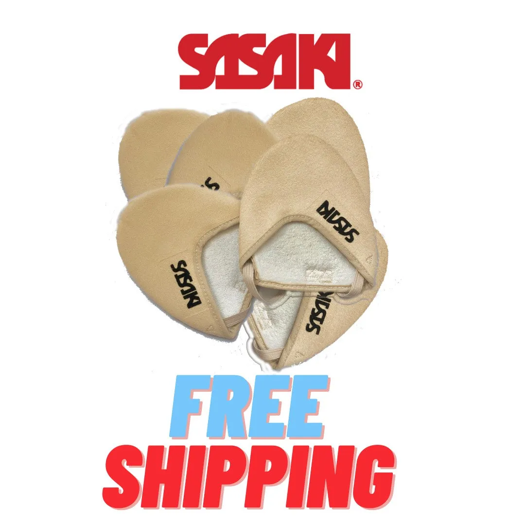 VALUE PACK Sasaki M144SP RG Rhythmic Gymnastics Half Shoes (3 pairs)