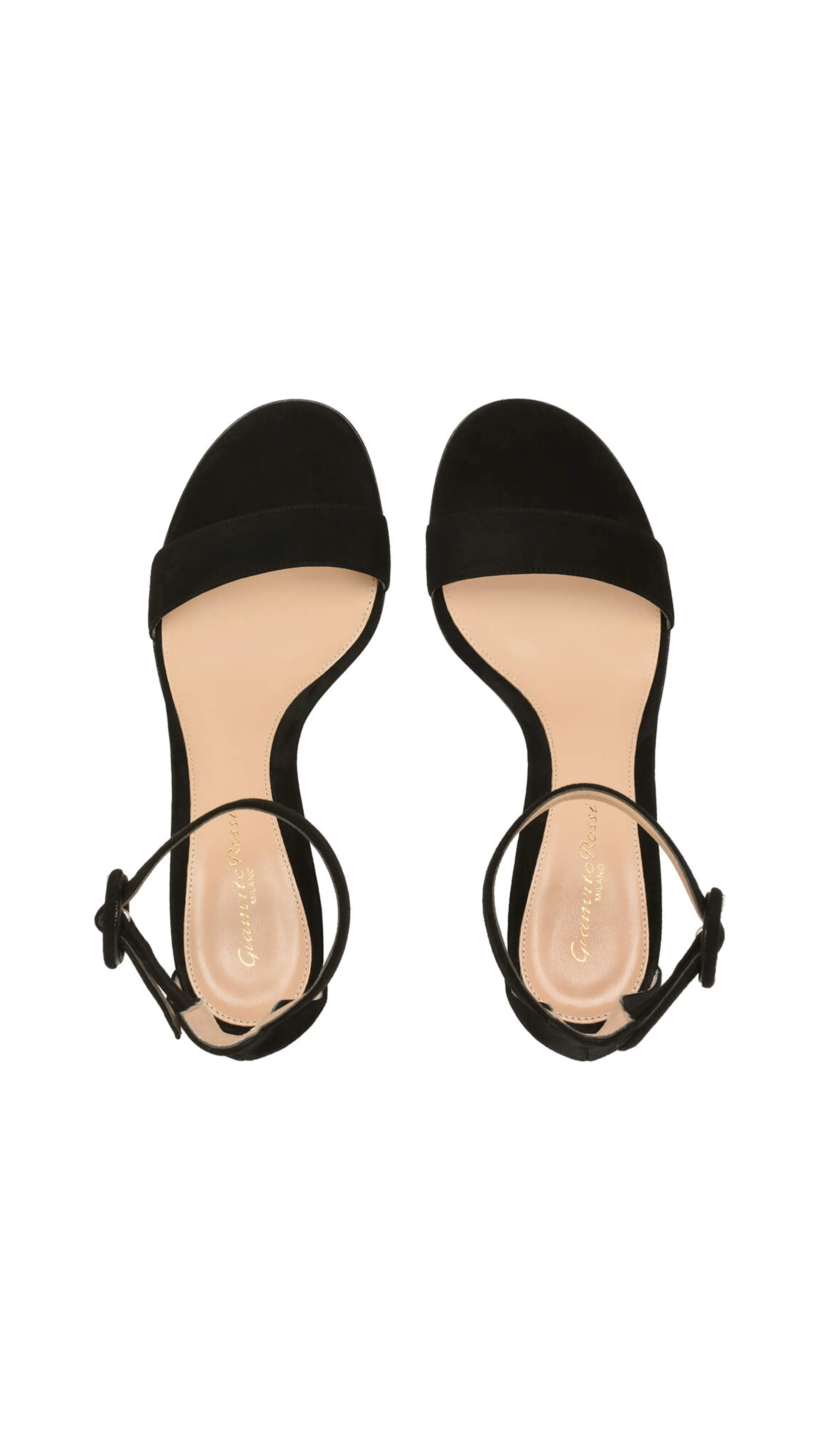 Versilia 60 Suede Sandal - Black