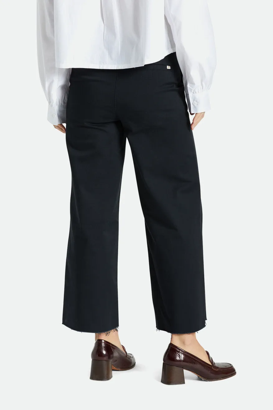 Victory Wide Leg Pant - Black