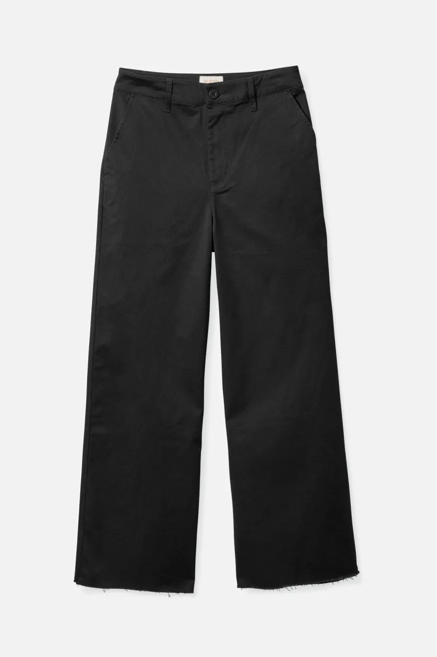 Victory Wide Leg Pant - Black