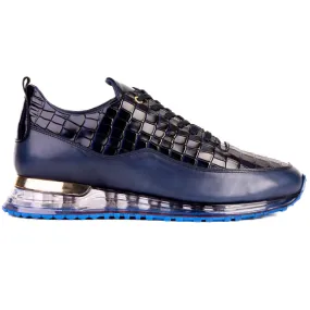 Vinci Leather The Marseille Leather Sneaker Navy