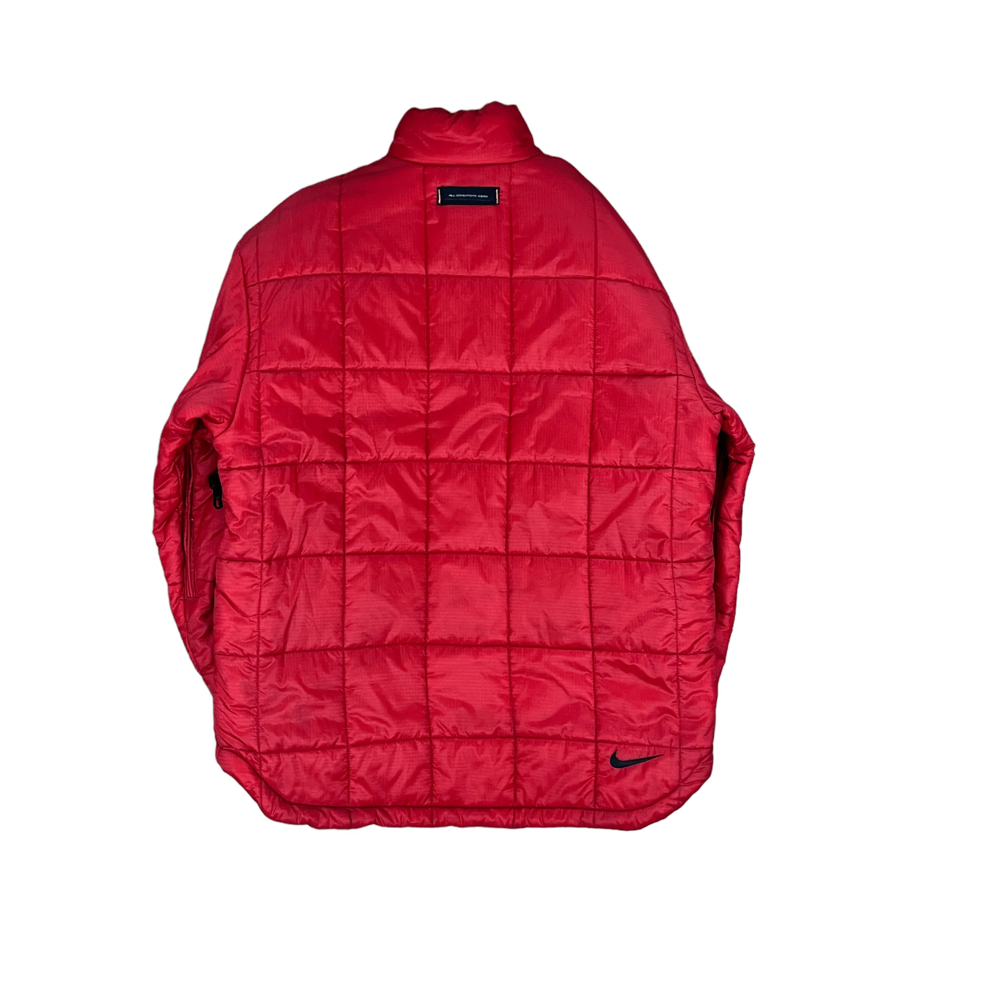 Vintage Red Nike ACG Puffer Coat - Extra Large