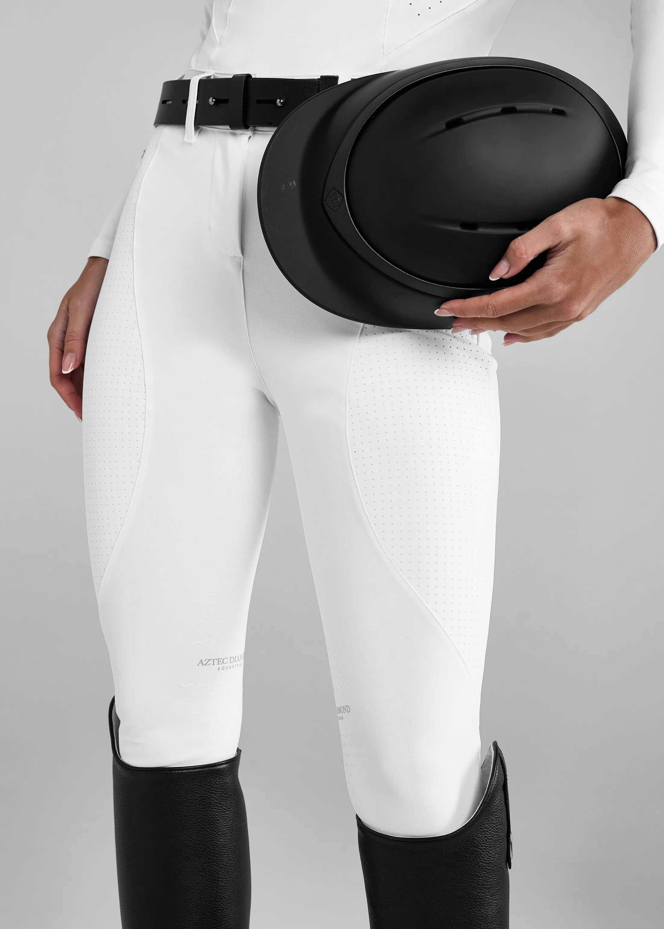 White AD Performance Breeches